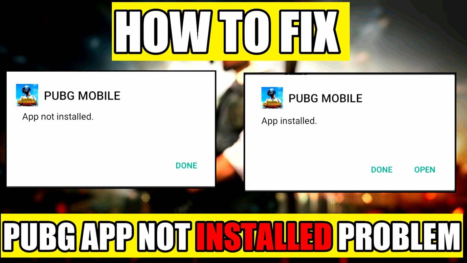 How To Fix "PUBG" Mobile App Not Installed on Android