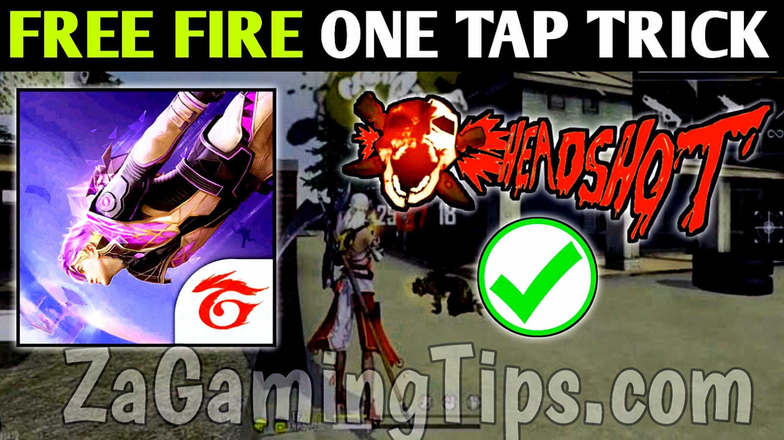 One Tap Trick In Free Fire Ob35 2022