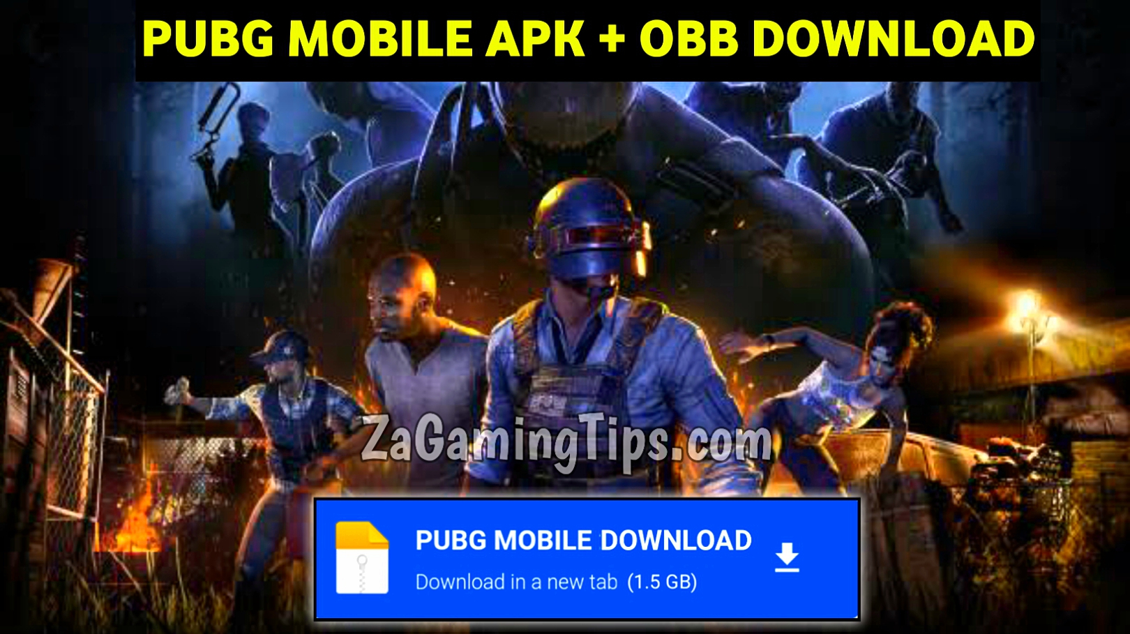 PUBG MOBILE Apk + Obb New Latest Version Download 2023