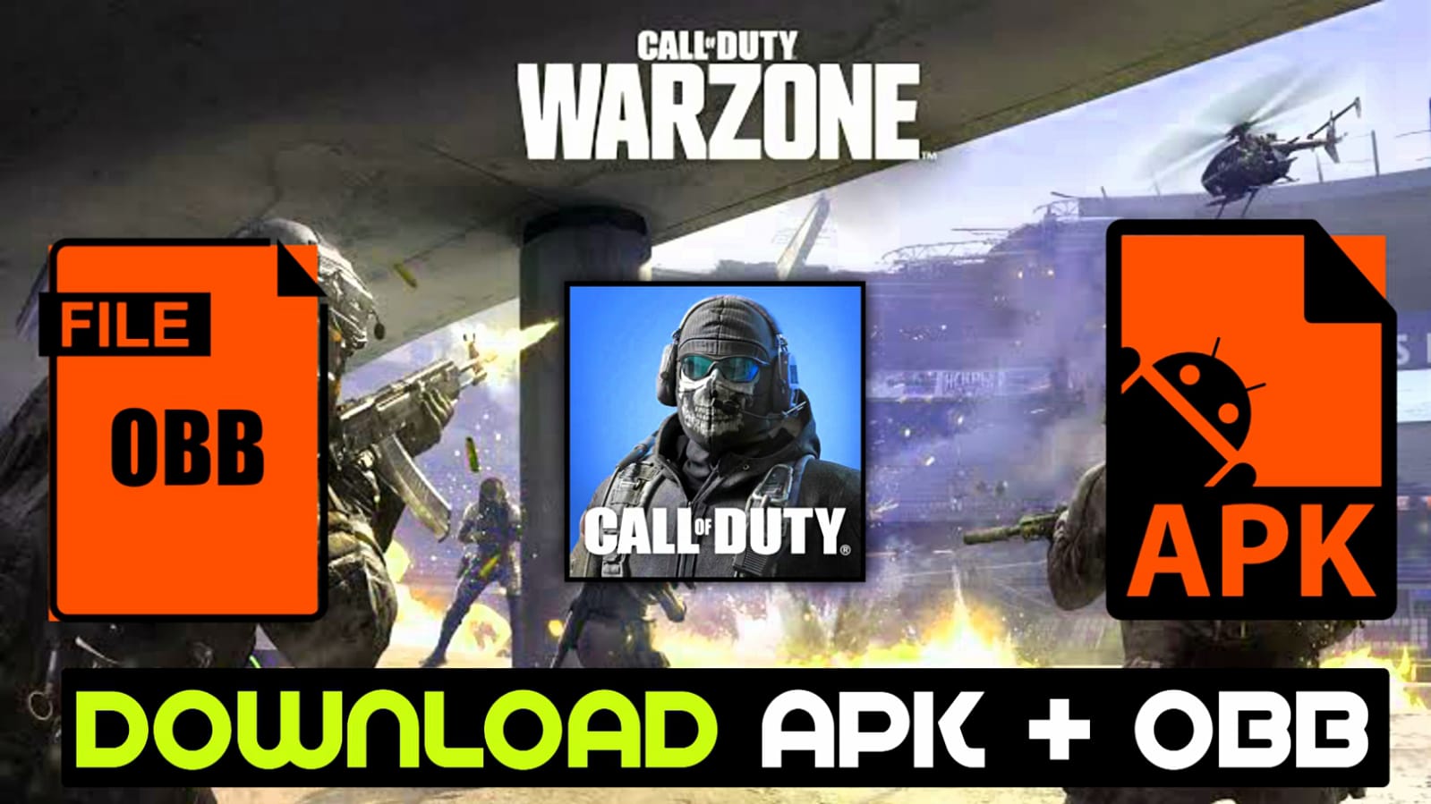 CALL OF DUTY Warzone Apk Obb Download For Android