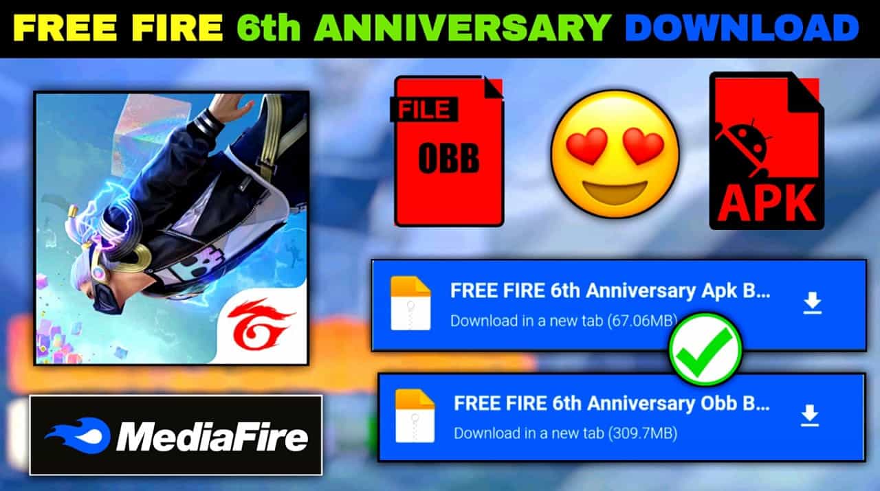 FREE FIRE 6th Anniversary Download Link