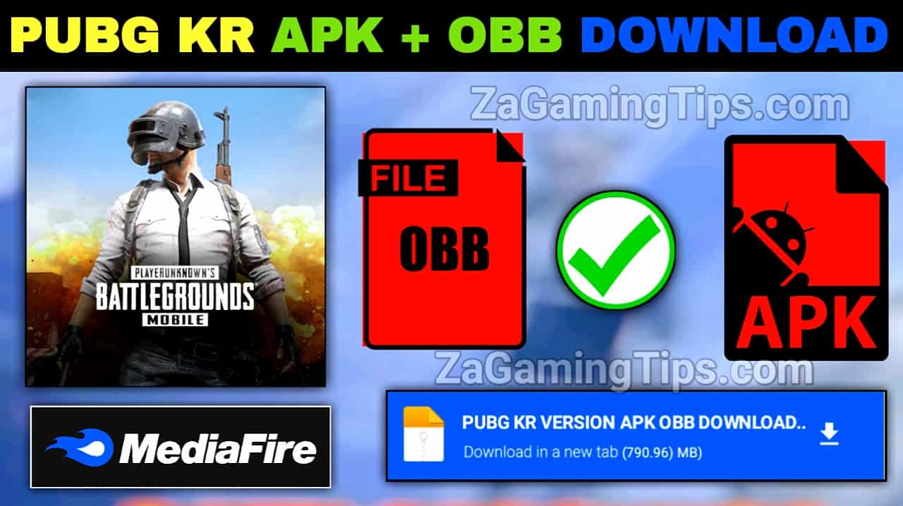 PUBG KR APK OBB DOWNLOAD PUBG Mobile KR Download APK OBB PUBG Kr APK OBB