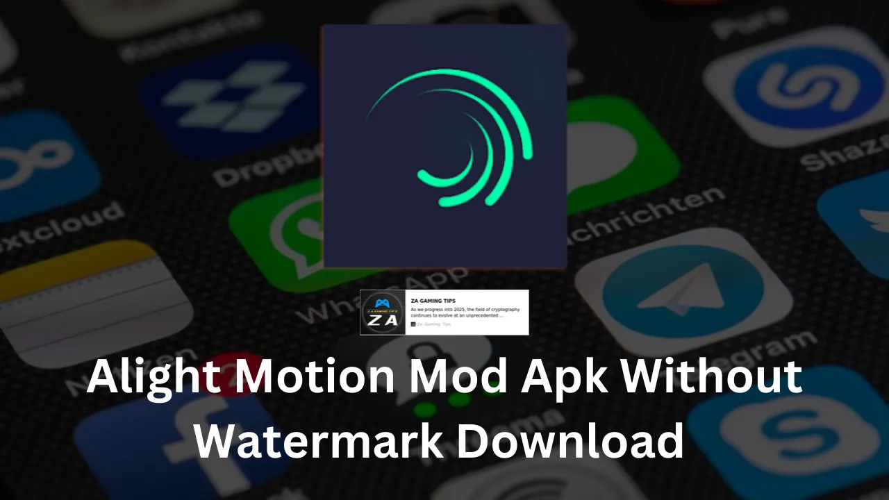 Alight Motion Mod Apk Without Watermark Download