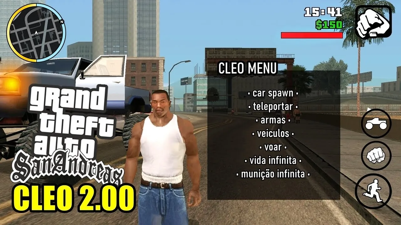 GTA San Andreas Cleo Menu Apk Download Mediafıre